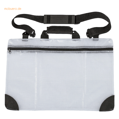 Rumold Mesh bag Tasche mit Schultergurt A2 transparent/schwarz Rumold Mesh bag Tasche mit Schultergurt A2 transparent/schwarz