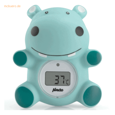 Alecto ALECTO BC-11 HIPPO Raum- und Badewannenthermometer, Nilpferd Alecto ALECTO BC-11 HIPPO Raum- und Badewannenthermometer, Nilpferd