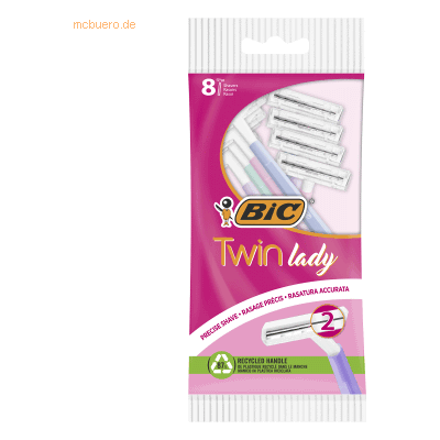 Bic Einwegrasierer Twin 8800503 8 Stück Bic Einwegrasierer Twin 8800503 8 Stück