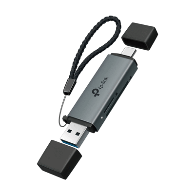 TP-Link TP-Link UA430D USB3.0 Typ-C & Typ-A to SD+microSD 3.0 Adap. TP-Link TP-Link UA430D USB3.0 Typ-C & Typ-A to SD+microSD 3.0 Adap.