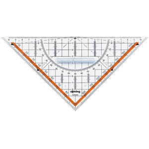 Rotring Geometrie-Dreieck 23cm mit Griff Rotring Geometrie-Dreieck 23cm mit Griff