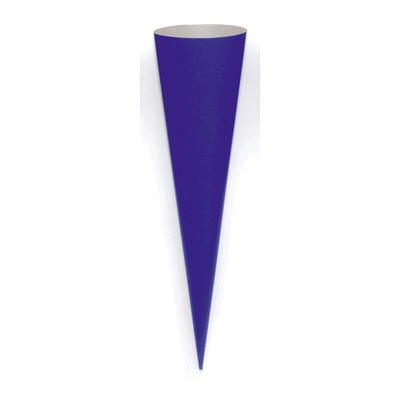 Goldbuch Bastelschultüte Buntkarton blau 70 cm. Goldbuch Bastelschultüte Buntkarton blau 70 cm.