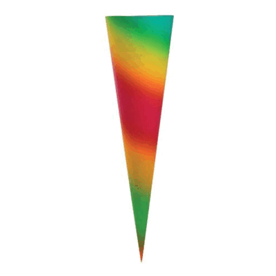 Goldbuch Bastelschultüte Regenbogen 70 cm. Goldbuch Bastelschultüte Regenbogen 70 cm.