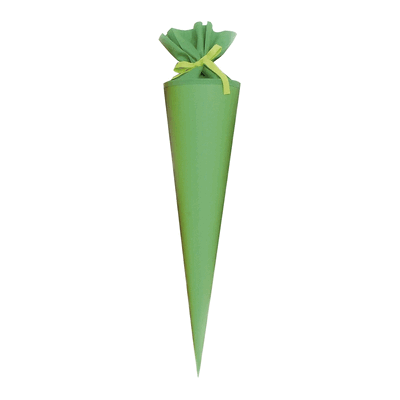Goldbuch Schultüte Buntkarton - rund grün 70 cm. Goldbuch Schultüte Buntkarton - rund grün 70 cm.
