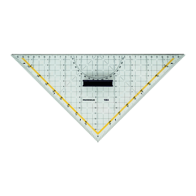 Rumold Geometrie-Dreieck - 320 mm Schneidekante Griff. Rumold Geometrie-Dreieck - 320 mm Schneidekante Griff.