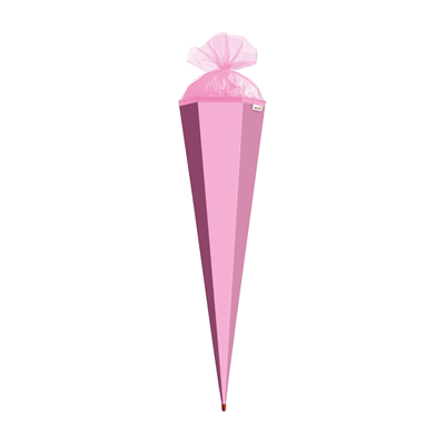 ROTH Bastel-Schultüte rosa - eckig 85 cm ROTH Bastel-Schultüte rosa - eckig 85 cm