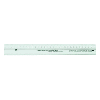 Rumold DUO 50 cm Silber Lineal mit Gummibasis Rumold DUO 50 cm Silber Lineal mit Gummibasis