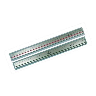 Rumold Schul- und Bürolineal 30cm Aluminium silber Rumold Schul- und Bürolineal 30cm Aluminium silber
