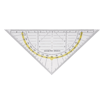 10 x Alco Geometrie-Dreieck flexibel Kunststoff 16cm transparent 10 x Alco Geometrie-Dreieck flexibel Kunststoff 16cm transparent