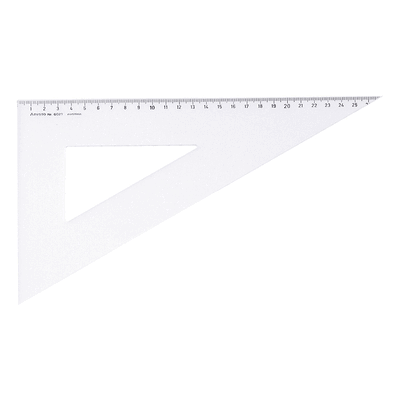 Aristo Dreieck 60 Grad Acryl 311mm transparent Aristo Dreieck 60 Grad Acryl 311mm transparent