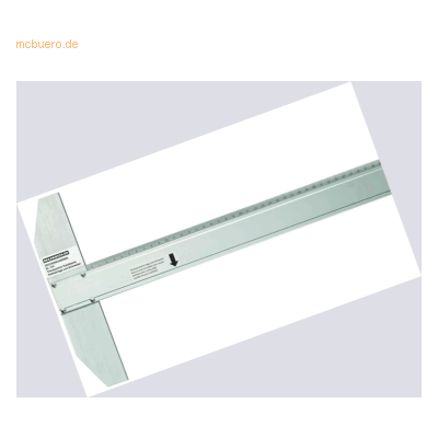 Rumold Zeichenschiene Aluminium 70 cm mit Teilung Rumold Zeichenschiene Aluminium 70 cm mit Teilung