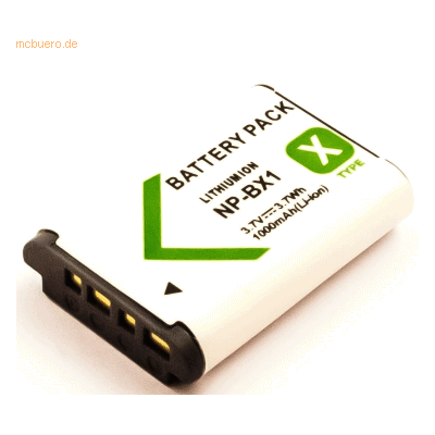 Sony 114792 - 1000 mAh - 3,6 V Lithium-Ion Kamera Akku - Schwarz Sony 114792 - 1000 mAh - 3,6 V Lithium-Ion Kamera Akku - Schwarz