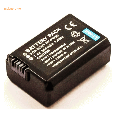Sony 114804 - 9500 mAh Lithium-Ion Akku - Kamera Stromversorgung, Schwarz Sony 114804 - 9500 mAh Lithium-Ion Akku - Kamera Stromversorgung, Schwarz