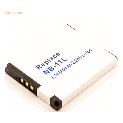 Canon 116630 600mAh - Kamera Akku - Schwarz Canon 116630 600mAh - Kamera Akku - Schwarz