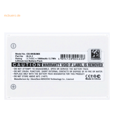 k.A. Akku für Aiptek Bluewalker B10 Li-Ion 3,7 Volt 800 mAh schwarz k.A. Akku für Aiptek Bluewalker B10 Li-Ion 3,7 Volt 800 mAh schwarz