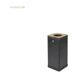 Alba Wertstoffsammelbox PBCORBN J 50l schwarz/gelb Alba Wertstoffsammelbox PBCORBN J 50l schwarz/gelb