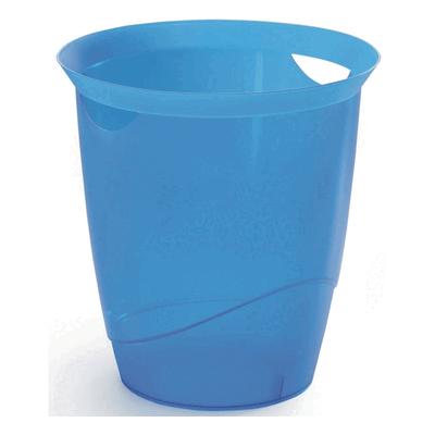 Durable Trend Blaue 16L Abfallbehälter - Abfalleimer Durable Trend Blaue 16L Abfallbehälter - Abfalleimer