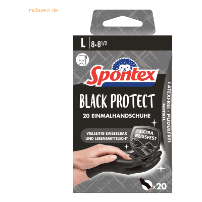 Tex Handschuh Black Protect 12969088 Gr. 8 schwarz 20 Stück Tex Handschuh Black Protect 12969088 Gr. 8 schwarz 20 Stück