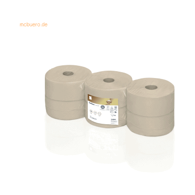 Satino Toilettenpapier PureSoft 318820 2-lagig 6x1250 Blatt Satino Toilettenpapier PureSoft 318820 2-lagig 6x1250 Blatt