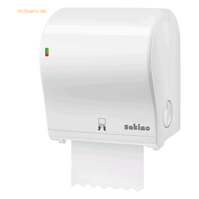 Satino Rollenhandtuchspender 331520 Autocut Midi weiß Satino Rollenhandtuchspender 331520 Autocut Midi weiß