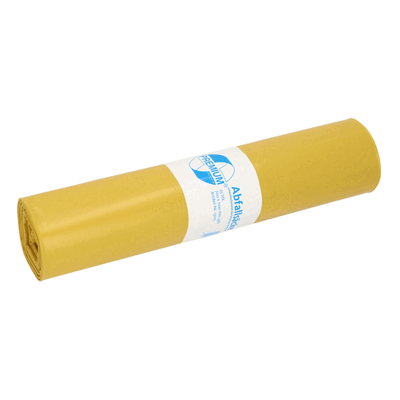 Deiss Gelbe Premium LDPE Müllbeutel - 120L Abfallsäcke Deiss Gelbe Premium LDPE Müllbeutel - 120L Abfallsäcke