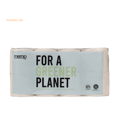 memo Toilettenpapier H504V 3-lagig 150 Blatt 7x8 Rollen memo Toilettenpapier H504V 3-lagig 150 Blatt 7x8 Rollen