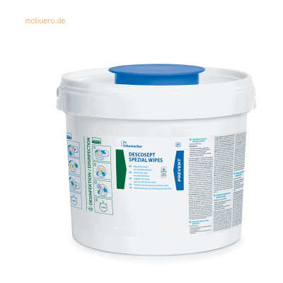 Dr. Schumacher Descosept Desinfektionstuch Spezial Wipes 00-208-ERS100 Dr. Schumacher Descosept Desinfektionstuch Spezial Wipes 00-208-ERS100