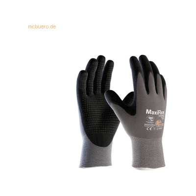 ATG Handschuh MaxiFlex Endurance 2442-8 grau/schwarz Gr. 8 ATG Handschuh MaxiFlex Endurance 2442-8 grau/schwarz Gr. 8