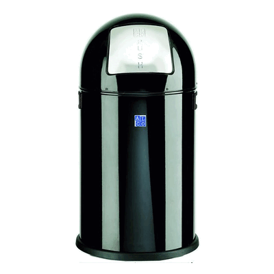 Alco - Abfallsammler Push-Klappe 20L - Schwarz - Waste bin Alco - Abfallsammler Push-Klappe 20L - Schwarz - Waste bin