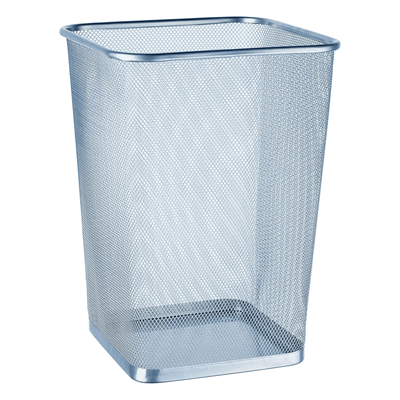 Alco - Papier-Abfallsammler - 250x250x350mm - silber Alco - Papier-Abfallsammler - 250x250x350mm - silber
