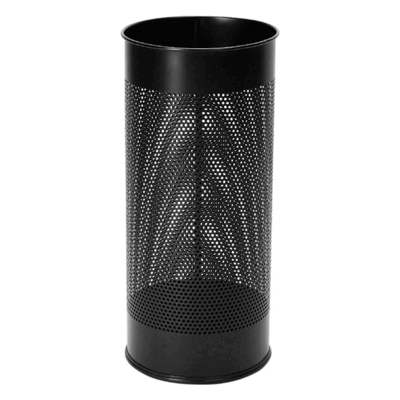 Alco - Papierkorb Metall 28,5 Liter - schwarz - Waste bin Alco - Papierkorb Metall 28,5 Liter - schwarz - Waste bin