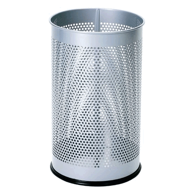Alco Papierkorb Metall 15 Liter silber Alco Papierkorb Metall 15 Liter silber