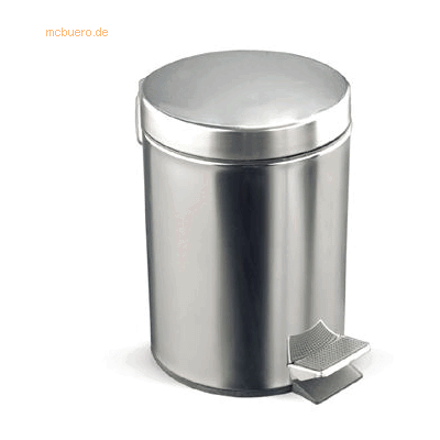 Rocada Tret-Abfalleimer Glanzstahl silber 20 Liter Rocada Tret-Abfalleimer Glanzstahl silber 20 Liter