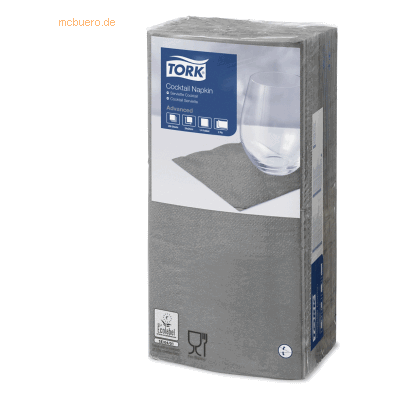 Tork Cocktail Papier-Servietten - Klein, Saugfähig, 200er Pack Tork Cocktail Papier-Servietten - Klein, Saugfähig, 200er Pack