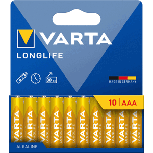 Varta VARTA Longlife AAA Pack 10 Varta VARTA Longlife AAA Pack 10
