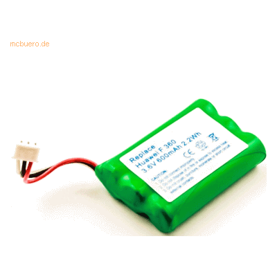 k.A. Akku für Huawei F316 NiMH 3,6 Volt 600 mAh grün k.A. Akku für Huawei F316 NiMH 3,6 Volt 600 mAh grün