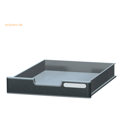 Exacompta Schublade Modulodoc Eco 56mm mausgrau/schwarz Exacompta Schublade Modulodoc Eco 56mm mausgrau/schwarz