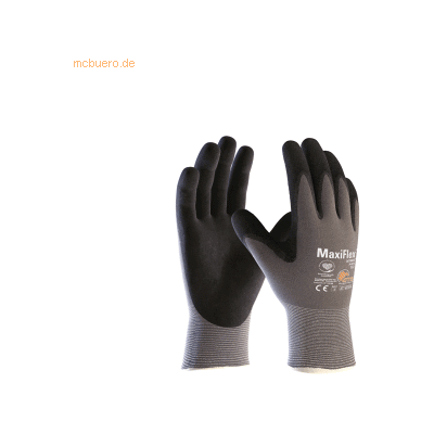 ATG Handschuh MaxiFlex Ultimate 2440-8 grau/schwarz Gr. 8 ATG Handschuh MaxiFlex Ultimate 2440-8 grau/schwarz Gr. 8