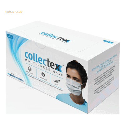 30 x Vileda Mund-Nasen-Maske mit Gummibändern 3-lagig VE=20 Stück 30 x Vileda Mund-Nasen-Maske mit Gummibändern 3-lagig VE=20 Stück