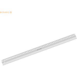 Linex Schullineal 50cm weiß transparent Linex Schullineal 50cm weiß transparent
