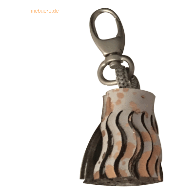 2 x Clairefontaine Schlüsselanhänger Cosmicuir Leder 4x2,5cm copper 2 x Clairefontaine Schlüsselanhänger Cosmicuir Leder 4x2,5cm copper