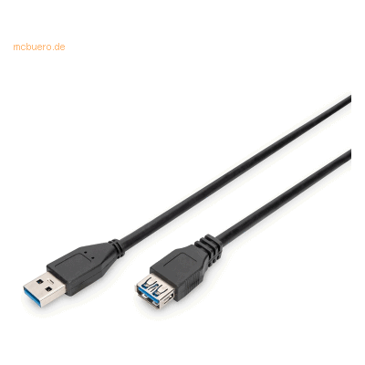 Assmann DIGITUS USB -3.0-Verlängerungskabel Typ A St/Bu, 3.0m Assmann DIGITUS USB -3.0-Verlängerungskabel Typ A St/Bu, 3.0m