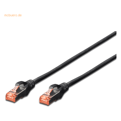 Assmann DIGITUS CAT 6 S-FTP Patchk. Cu, LSZH AWG 27/7, 10 m, schwarz Assmann DIGITUS CAT 6 S-FTP Patchk. Cu, LSZH AWG 27/7, 10 m, schwarz