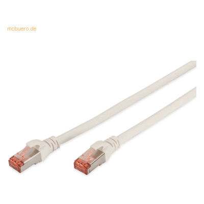 Assmann DIGITUS CAT 6 S-FTP Patchk. Cu, LSZH AWG 27/7, 10 m, weiß Assmann DIGITUS CAT 6 S-FTP Patchk. Cu, LSZH AWG 27/7, 10 m, weiß