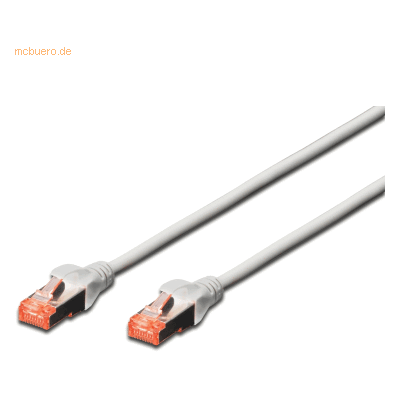 Assmann DIGITUS CAT 6 S-FTP Patchk. Cu, LSZH AWG 27/7, 10 m, grau Assmann DIGITUS CAT 6 S-FTP Patchk. Cu, LSZH AWG 27/7, 10 m, grau
