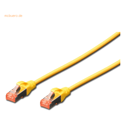 Assmann DIGITUS CAT 6 S-FTP Patchk. Cu, LSZH AWG 27/7, 10 m, gelb Assmann DIGITUS CAT 6 S-FTP Patchk. Cu, LSZH AWG 27/7, 10 m, gelb