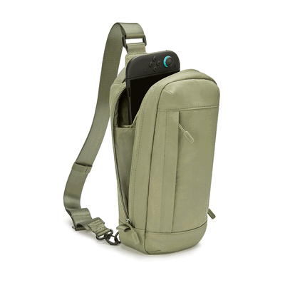 Belkin Belkin Crossbody Case für Nintendo Switch 2, olivgrün Belkin Belkin Crossbody Case für Nintendo Switch 2, olivgrün