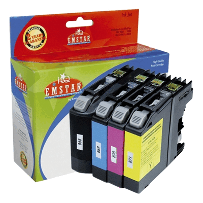 Emstar Alternativ Emstar Tintenpatrone MultiPack Bk C M Y (12BRDCPJ552 Emstar Alternativ Emstar Tintenpatrone MultiPack Bk C M Y (12BRDCPJ552