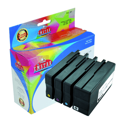 Emstar Alternativ Emstar Tintenpatrone MultiPack Bk C M Y (12HPOJ8710M Emstar Alternativ Emstar Tintenpatrone MultiPack Bk C M Y (12HPOJ8710M