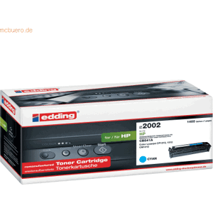 Edding Toner kompatibel mit HP CB541A cyan Edding Toner kompatibel mit HP CB541A cyan